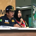 Wakil Direktur RSUD Sayang dr Neneng Efa Fatimah dalam konferensi pers di RSUD Sayang, Cianjur, Jawa Barat, Sabtu (26/11/2022). (ANTARA/Devi Nindy)-1669527672