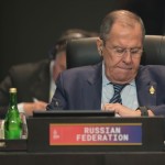 Arsip - Menteri Luar Negeri Rusia Sergey Lavrov melihat jam tangannya pada KTT G20 di Nusa Dua, Bali, 15 November 2022. (MEDIA CENTER G20 INDONESIA/Galih Pradipta)-1672040028