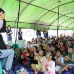 Forum Humas BUMN lakukan trauma healing bagi korban gempa Cianjur-1671431020