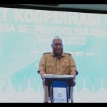 Gubernur Sultra Ali Mazi saat membuka Rapat Koordinasi Teknis Kepala Desa se-Provinsi Sulawesi Tenggara, di Kendari, Senin (5/12/2022) ANTARA/Harianto-1670293028