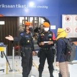 Ilustrasi - Pengamanan di stasiun kereta api. ANTARA/HO-PT KAI-1671179396