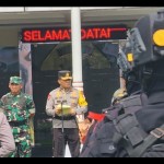 Kapolda Jateng Irjen Pol.Ahmad Luthfi saat apel pasukan Operasi Lilin Candi 2022 di Semarang, Kamis. (ANTARA/ I.C.Senjaya)-1671691165