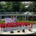 Kegiatan "Pesta di Taman" yang  dimulai dengan “Angklungan di Taman” oleh Komunitas Angklung-Pelangi, Jakarta, Minggu (18/12/2022). ANTARA/Luthfia Miranda Putri-1671338089