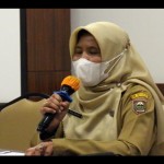 Kepala Dinkes Kabupaten Boyolali dokter Puji Astuti, saat memberikan keterangan penanganan COVID-19, di Boyolali, Selasa (27/12/2022) ANTARA/Bambang Dwi Marwoto.-1672107563