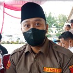 Kepala Satuan Koordinasi Cabang Banser Belitung, Rorey Triasyahputra. ANTARA/Kasmono-1671783518