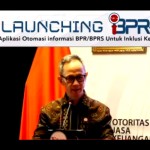 Ketua Dewan Komisioner Otoritas Jasa Keuangan (OJK) Mahendra Siregar dalam peluncuran layanan digital iBPR- S di Jakarta, Senin. (ANTARA/ Muhammad Heriyanto)-1670225553
