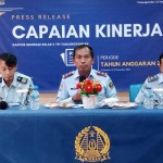Konferensi pers capaian kinerja 2022 kantor Imigrasi Kelas II TPI Tanjung Pandan (ANTARA/Kasmono)-1672127195