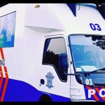 Mobil layanan SIM Keliling di Jakarta. ANTARA/HO-Twitter@TMCPoldaMetro/am.-1672021861