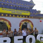 Polda Jatim pantau pengamanan Natal-Tahun Baru 2023 wilayah Matraman-1672224601