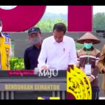 Presiden resmikan Bendungan Semantok guna irigasi sawah 1.900 hektare-1671519102
