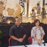 Suasana konferensi pers pelaksanaan ibadah Natal 2022 di Gereja Katedral Jakarta, Jumat, (23/12/2022). (FOTO ANTARA/Asep Firmansyah)-1671771117