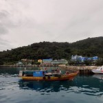 Aktivitas di Perairan Tarempa, Kabupaten Kepulauan Anambas, Kepulauan Riau.ANTARA/Nikolas Panama-1673507271