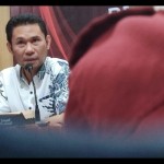 Anggota Komisi Pemilihan Umum (KPU) Provinsi Sulawesi Selatan Asram Jaya. ANTARA/Darwin Fatir.-1673236493