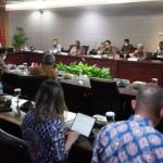 Audiensi KPK dan BPKH di Gedung Merah Putih KPK, Jakarta, Kamis (5/1/2023). (ANTARA/HO-Humas KPK)-1672992049