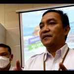 General Manager Angkasa Pura I Bandara I Gusti Ngurah Rai Bali Handy Heryudhitiawan (kanan). ANTARA/Naufal Fikri Yusuf-1673509381