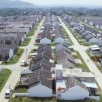 Ilustrasi - Deretan unit rumah subsidi. ANTARA/HO-Kementerian PUPR.-1674544590