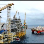 Ilustrasi - Ladang minyak Equinor di Johan Sverdrup, Laut Utara Norwegia (22/8/2018). ANTARA/REUTERS/Nerijus Adomaitis/aa.-1673924088