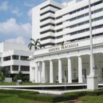 Kantor Kementerian Luar Negeri RI di kawasan Pejambon, Jakarta Pusat, dengan Gedung Pancasila di latar depan. (Dokumentasi Kemlu)-1674438480