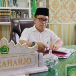 Kepala Kanwil Kemenag Lampung Puji Raharjo saat dimintai keterangan. Bandarlampung, Selasa, (3/1/2023). (ANTARA/Dian Hadiyatna)-1672729314