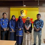 Korban yang gagal dikirimkan ke Malaysia didampingi dengan UPT PPA Bengkalis. ANTARA/HO-Polres-1674095252