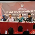 KPU Kalsel melakukan uji publik di Banjarmasin untuk pengusulan perubahan dapil Pemilu 2024. (ANTARA/Firman)-1674177853