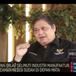 Menko Ekonomi Airlangga Hartarto dalam acara CNBC, Rabu (19/1/2023). (ANTARA/HO-KemenkoEkonomi/pri)-1674108799