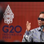 Menteri Koordinator bidang Politik, Hukum dan Keamanan (Polhukam) Mahfud MD.  ANTARA FOTO/Sigid Kurniawan/aww.-1672992504