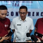 Menteri Pariwisata dan Ekonomi Kreatif Sandiaga Uno. (ANTARA/Bagus Ahmad Rizaldi)-1674459970