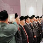 Pelantikan anggota PPK pemilu di Karawang. (ANTARA/HO-Pemkab Karawang)-1672884495