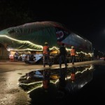 Pengiriman Electric Multiple Unit (EMU) Kereta Cepat Jakarta - Bandung batch dua menuju Depo Tegalluar, Bandung. ANTARA/HO - PT KCIC-1673505021