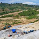 Proyek pembangunan Bendungan Jragung di Jawa Tengah oleh Kementerian PUPR. ANTARA/HO - Kementerian PUPR-1673505132