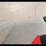 Salah satu pengguna jalan saat melintas di jalan Batubi - Kelarik, Bunguran Utara, Natuna, Kepri, Selasa (17/1). (ANTARA/Cherman)-1673927367