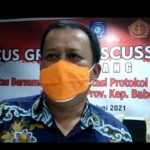 Sekretaris Satgas Penanganan COVID-19 Provinsi Kepulauan Babel Mikron Antariksa. ANTARA (Aprionis)-1674448288