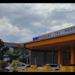 Situasi lalu lintas di Gerbang Tol Pasteur, Kota Bandung, Jawa Barat. (ANTARA/Bagus Ahmad Rizaldi)-1674459277