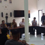 Suasana dialog antara top manajemen PT GNI dan perwakilan karyawan yang difasilitasi Bupati Morowali Utara Delis J. Hehi. (ANTARA/HO- MCDD Pemda Morut)-1673850203