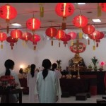 Suasana Imlek 2023 d Kota Kendari, Sulawesi Tenggara, Sabtu malam (21/1/2023). ANTARA/Harianto-1674445964