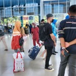 Suasana pelayanan penumpang di Pelabuhan Bakauheni, Lampung Selatan (ANTARA/Riadi Gunawan)-1672731173