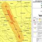 Tangkapan layar - Peta patahan Cugenang di Kabupaten Cianjur, Jawa Barat yang dilansir dari laman resmi BMKG di Jakarta, Senin (9/1/2023). (ANTARA/HO-BMKG).-1673229191