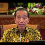 Tangkapan layar - Presiden Jokowi di Istana Negara, Jakarta, Jumat (30/12). (ANTARA/Indra Arief)-1672554451