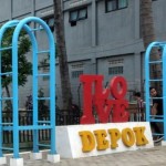 Tempat swafoto Depok Love ((ANTARA/Foto: Feru Lantara).)-1673581472