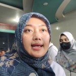 Wakil Gubernur Lampung Chusnunia Chalim saat memberi keterangan. ANTARA/Ruth Intan Sozometa Kanafi.-1674200853
