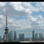 Arsip- Pemandangan gedung-gedung tinggi di Jakarta saat cuaca cerah berawan. (ANTARA/Ismar Patrizki)-1675652020