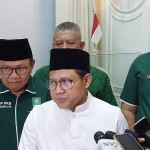 Ketua Umum Partai Kebangkitan Bangsa (PKB) Muhaimin Iskandar. ANTARA/Fianda Sjofjan Rassat-1675651559