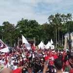 Sahabat Ganjar ketika merayakan ulang tahun ke-54 Ganjar Pranowo. (ANTARA/Istimewa)-1675907335