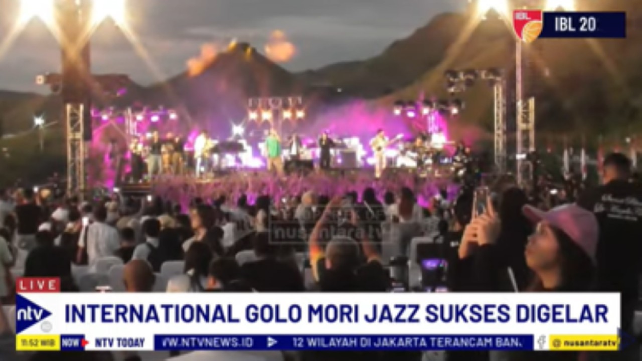 Gelaran perdana International Golomori Jazz 2025 di Labuan Bajo