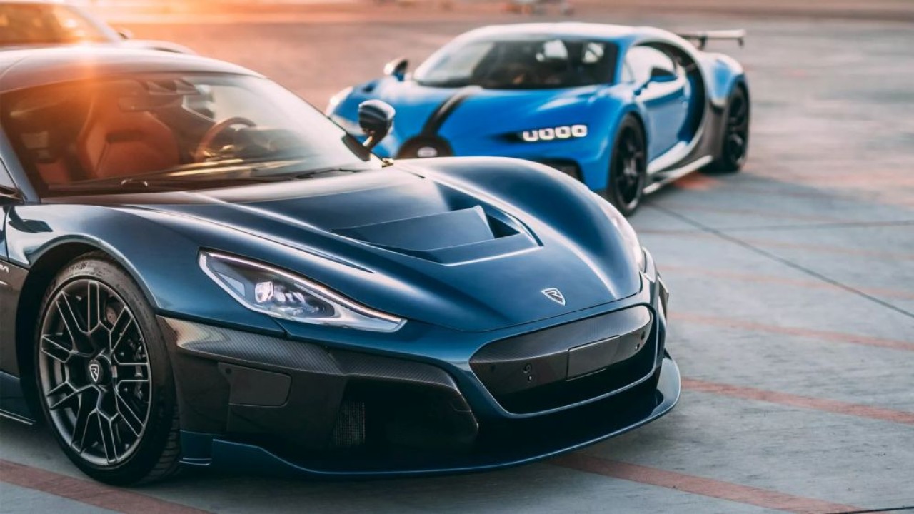 Bugatti Rimac. (Foto: Istimewa via Carscoops)