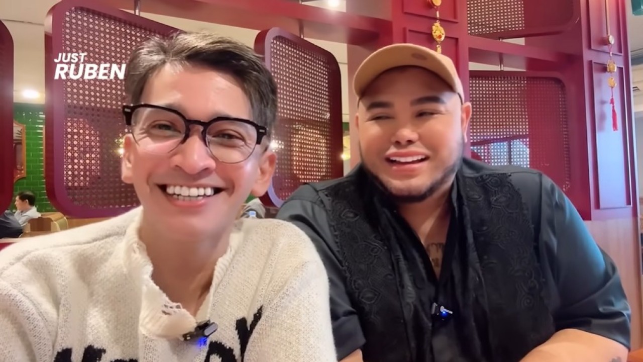 Ivan Gunawan dan Ruben Onsu. (Foto: Tangkapan layar YouTube Just Ruben)