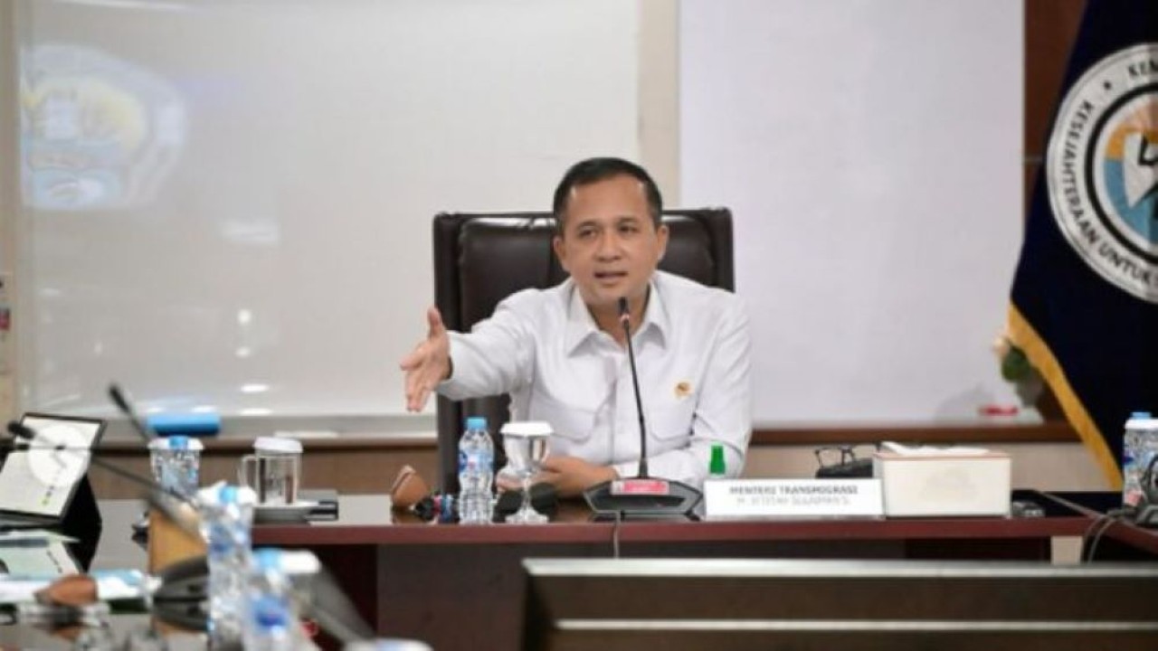 Menteri Transmigrasi, M. Iftitah Sulaiman Suryanagara (Instagram)