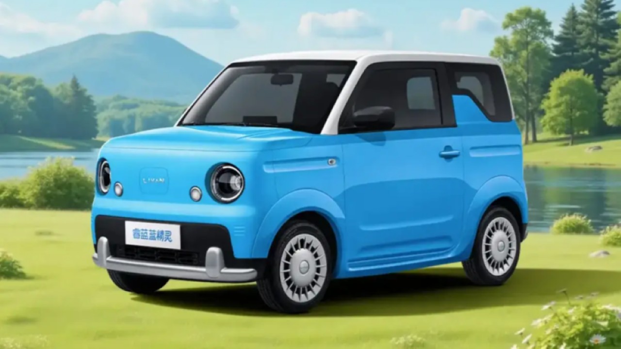 Geely Livan Smurf. (Foto:  Livan via CarNewsChina)