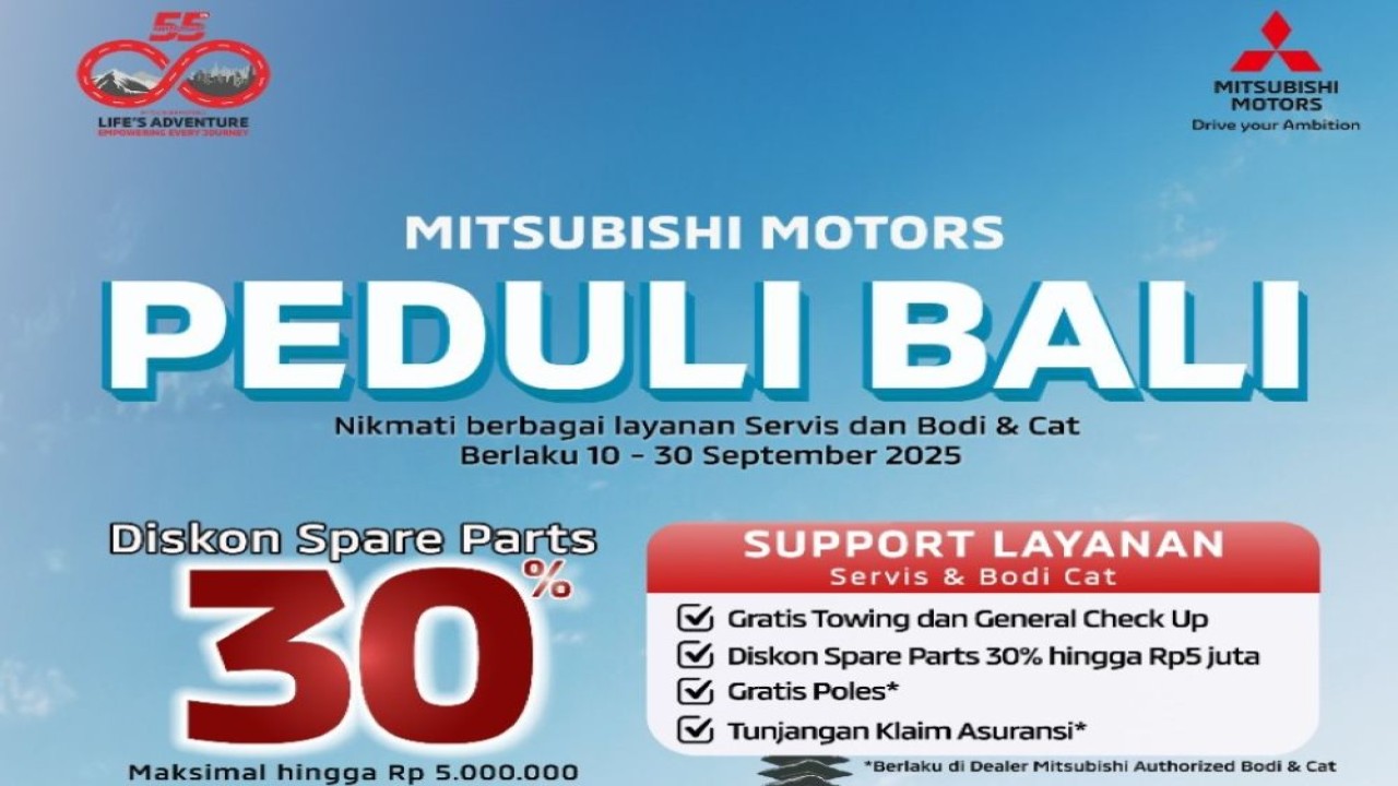 MMKSI menggelar program "Peduli Banjir Bali" hingga akhir September 2025. (Foto: Istimewa)